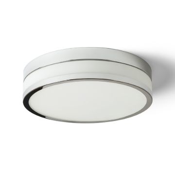 CIRA LED 35 mennyezeti lámpa opál üveg/króm 230V LED 24W IP44 3000K