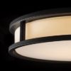 GRANDE LED 35 mennyezeti lámpa opál üveg/fekete 230V LED 24W IP44 3000K