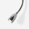 PERTH fali lámpa vel LED ponttal bézs/fehér króm 230V E14 LED 15+3W 30° 3000K
