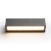 CAMARGUE fali lámpa anrtracitszürke szatén üveg 230V LED 6W IP65 3000K