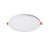 BJORK R 20 süllyesztett lámpa fehér 230V LED 18W 3000K