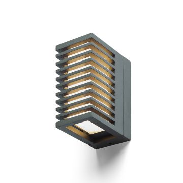 CLAIRE RC fali lámpa anrtracitszürke tej akril 230V LED 6W IP54 3000K