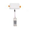 BELI SQ 10 süllyesztett lámpa  tej akril 230V LED 6W IP65  3000K