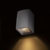 SELMA fali lámpa ezüstszürke  230V GU10 35W IP54