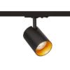 CONNOR egy áramkörös sínre fekete/aranysárga  230V LED GU10 10W