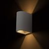 BODIE fali lámpa  gipsz 230V LED 2x3W  3000K