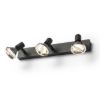 TRICA III fali lámpa fekete  230V GU10 3x25W