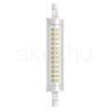 OSRAM SLIM LINE 118mm   világos 230V R7S LED EQ100  2700K