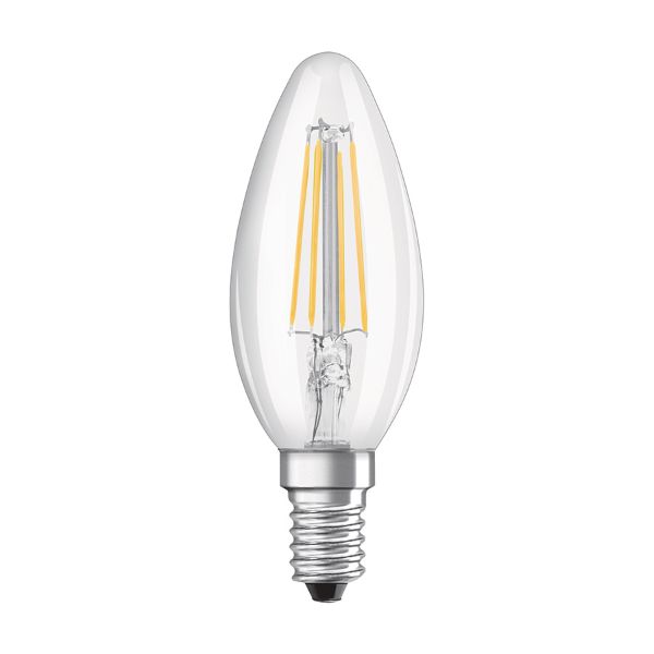 OSRAM Retrofit gyertya alakú izzó  világos 230V E14 LED EQ40  4000K
