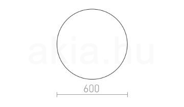 DIFFUSER R 60 PMMA   tej akril 