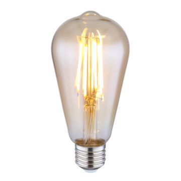 LED Izzó Filament ST64 7W E27 360° 2700K (720 lumen)