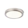 BARRY LED mennyezeti lámpa  matt nikkel 230V LED 12W IP44  3000K