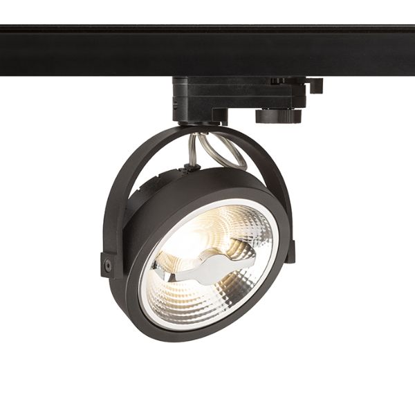 KELLY LED három áramkörös sínre fekete  230V LED 12W 24°  3000K