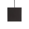TEMPO 15/15 lámpabúra Polycotton fekete/fehér PVC max. 28W