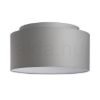 DOUBLE 55/30 lámpabúra Polycotton fekete/fehér PVC max. 23W