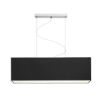 LOPE 80/23 lámpabúra  Polycotton fekete/fehér PVC  max. 23W