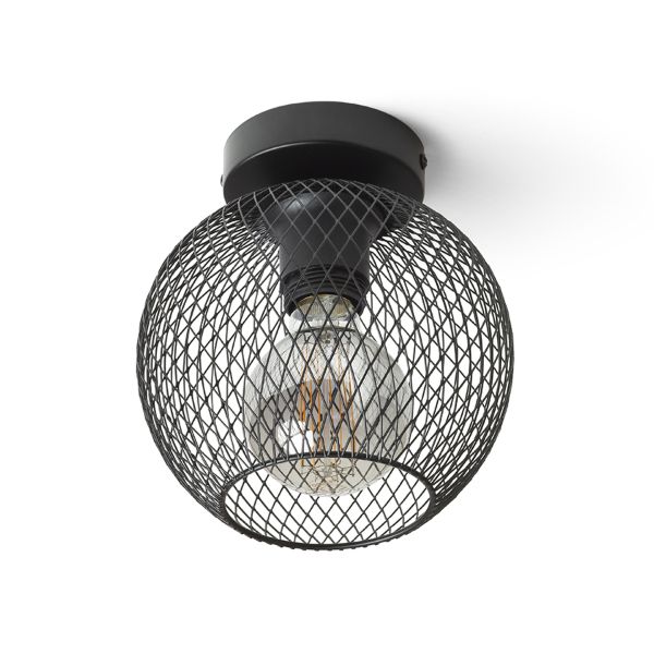 COSIR 18 mennyezeti lámpa fekete 230V LED E27 11W