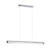 RIVIER LED I függő lámpa króm/tiszta akril 230V LED 24W 3000K
