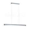 RIVIER LED I függő lámpa króm/tiszta akril 230V LED 24W 3000K