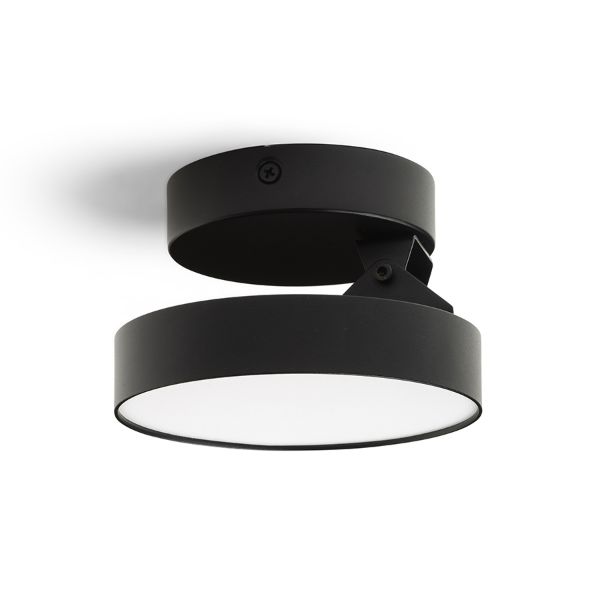 ARETHA felületre szerelhető fekete  230V LED 12W  3000K