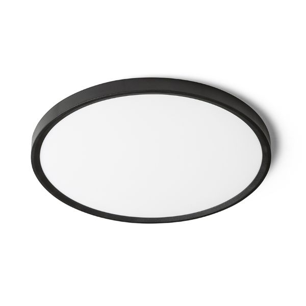 LANA 40 felületre szerelhető fekete műanyag 230V LED 32W  3000K 4000K 6000K