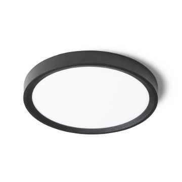 LANA 23 felületre szerelhető fekete műanyag 230V LED 18W  3000K 4000K 6000K