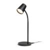 VERINA asztali lámpa fekete  230V LED 4.5W 100°  3000K