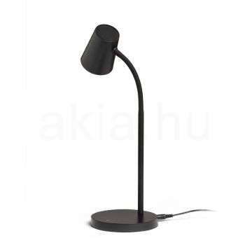VERINA asztali lámpa fekete  230V LED 4.5W 100°  3000K