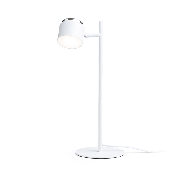NOVA asztali lámpa fehér króm/tej akril 230V LED 4.2W 3000K