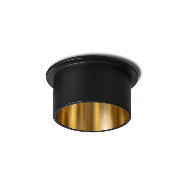 ORTA süllyesztett lámpa fekete/aranysárga 230V LED GU10 9W