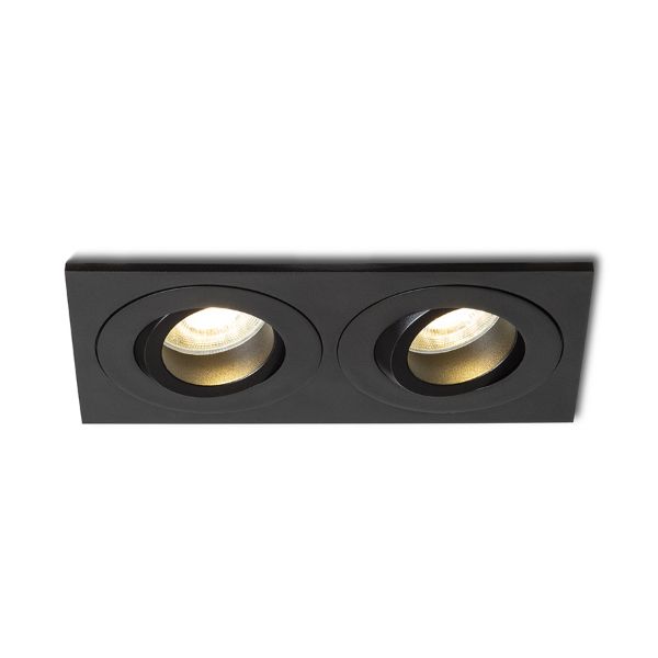 GALO II süllyesztett lámpa fekete 230V LED GU10 9W IP65