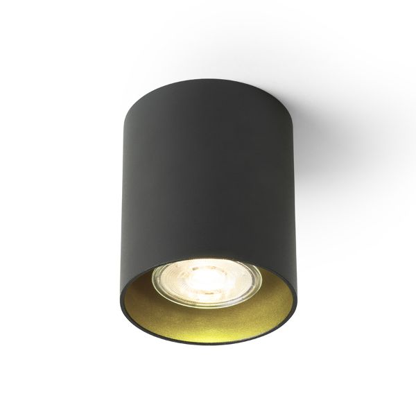 MANTOVA I mennyezeti lámpa fekete/gyöngyházarany  230V LED GU10 7W