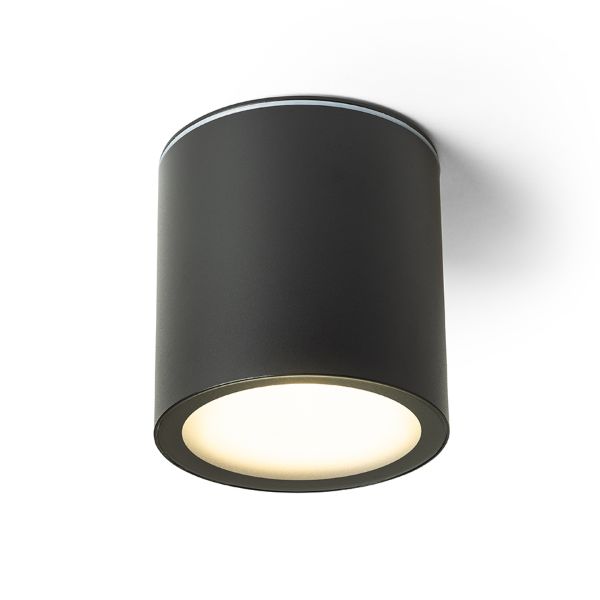 DUNE ES111 mennyezeti lámpa fekete 230V LED GU10 9W IP65