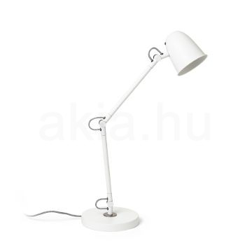 DANNY asztali lámpa fehér matt nikkel 230V LED E14 5W