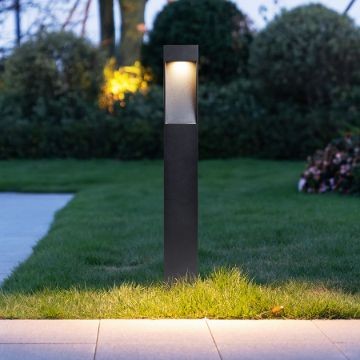 TORIN 60 kültéri állólámpa – fekete bollard LED lámpa