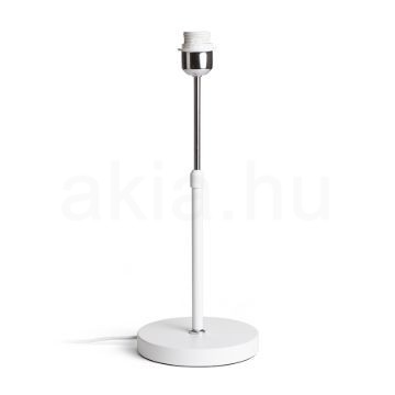 EMMETT asztali lámpatest fehér króm 230V LED E27 15W