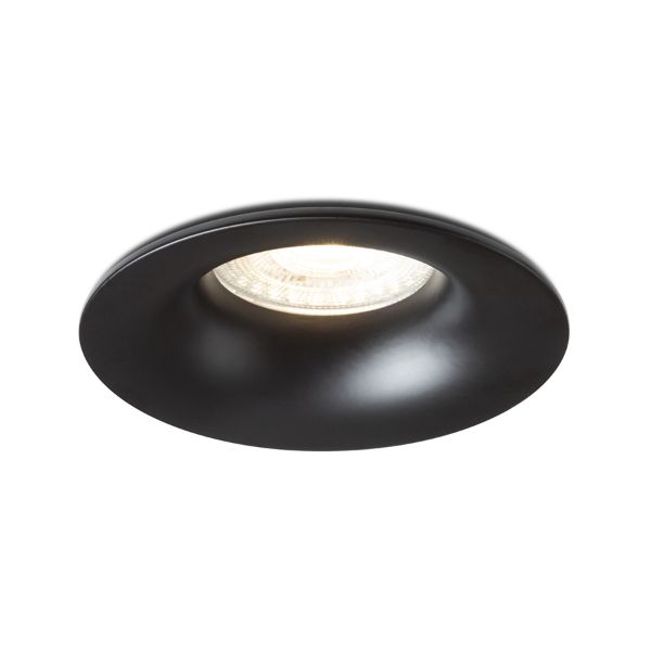 ISLA süllyesztett lámpa fekete  230V LED GU10 7W IP65
