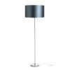 NYC/RON 40/25 állólámpa  Monaco petróleum kék/ezüst PVC/króm 230V LED E27 15W