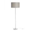 NYC/RON 40/25 állólámpa  Monaco galamb szürke/ezüst PVC/króm 230V LED E27 15W