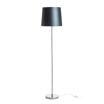 NYC/CONNY 35 állólámpa  Monaco petróleum kék/ezüst PVC/króm 230V LED E27 15W