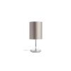NYC/RON 15/20 asztali lámpa  Monaco petróleum kék/ezüst PVC/króm 230V LED E27 15W