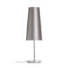 NYC/CONNY 15/30 asztali lámpa  Monaco galamb szürke/ezüst PVC/króm 230V LED E27 11W