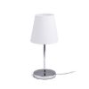 NYC/CONNY 15/15 asztali lámpa  Polycotton fehér/króm 230V LED E27 11W