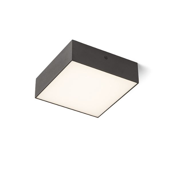LARISA SQ 17 DIMM mennyezeti lámpa fekete 230V LED 15W 3000K