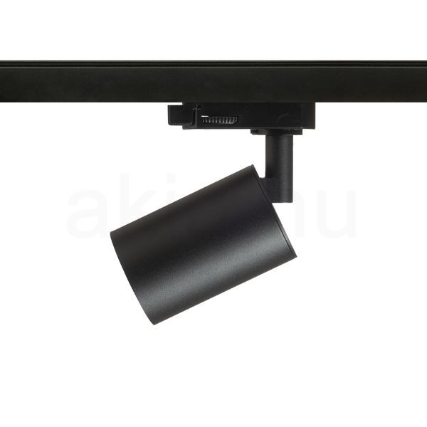 DUDE háromfázisú áramkörös sínre fekete  230V LED GU10 9W