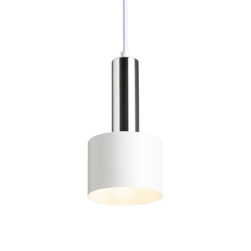 GIULIA 12 függő lámpa fehér króm 230V LED E27 11W