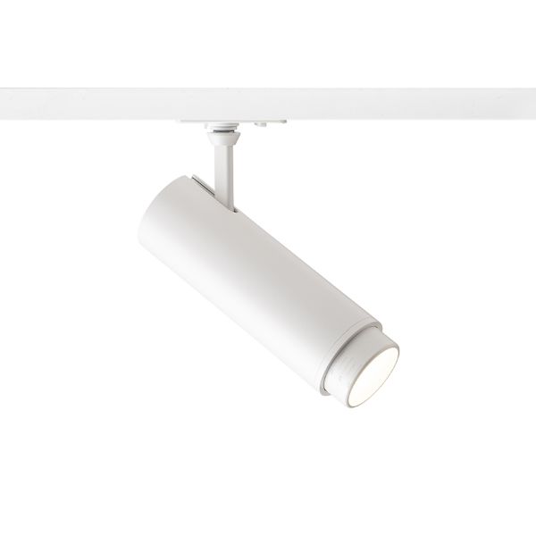 FOCUS 20 DIMM egyfázisú áramkörös sínre fehér  230V LED 20W 10 60°  3000K 4000K 5000K