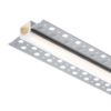 LED PROFILE B süllyesztett 1m  alumínium/tej akril 