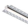 LED PROFILE B süllyesztett 1m  alumínium/tej akril 
