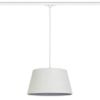 BUCKY 40 háromfázisú áramkörös sínre fehér/szürke fém 230V LED E27 15W